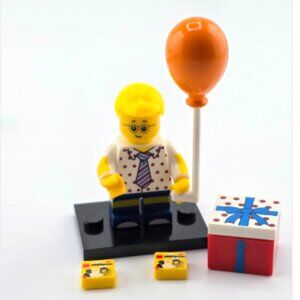 BIRTHDAY Minifigure BIRTHDAY Figurine BIRTHDAY Boy Minifigure Lego Compatible